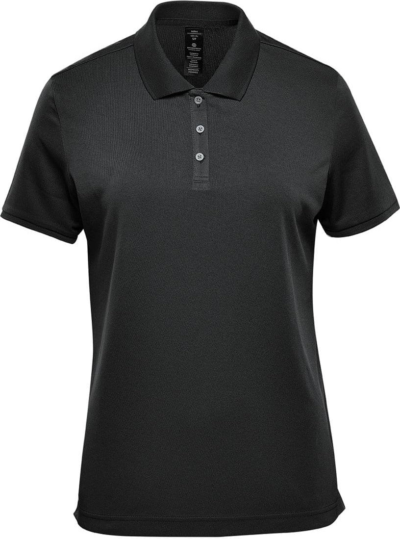 Stormtech Prx-1w Women’s Sirocco Sports Polo - Black - Ladies Xs