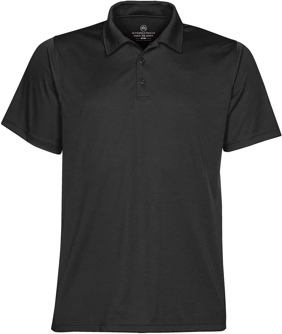 Stormtech Ps-1 Men’s Apollo H2x-dry Polo - Black - Adult s