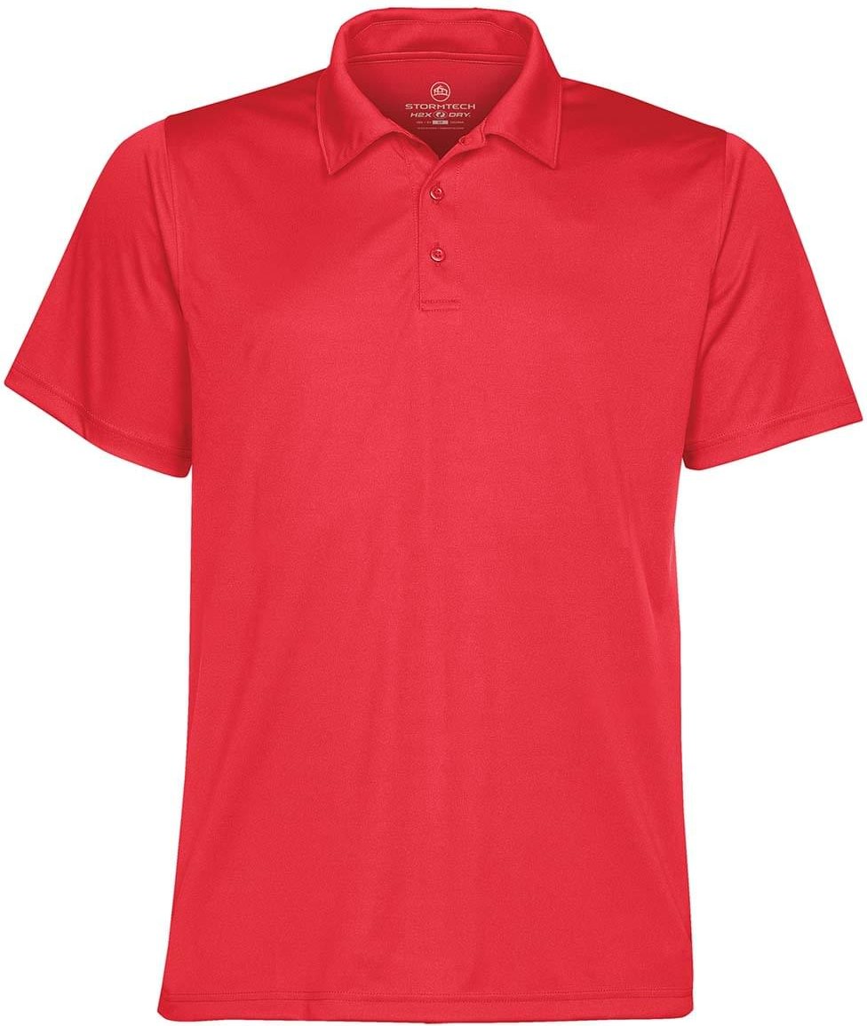 Stormtech Ps-1 Men’s Apollo H2x-dry Polo - Scarlet Red - Adult s