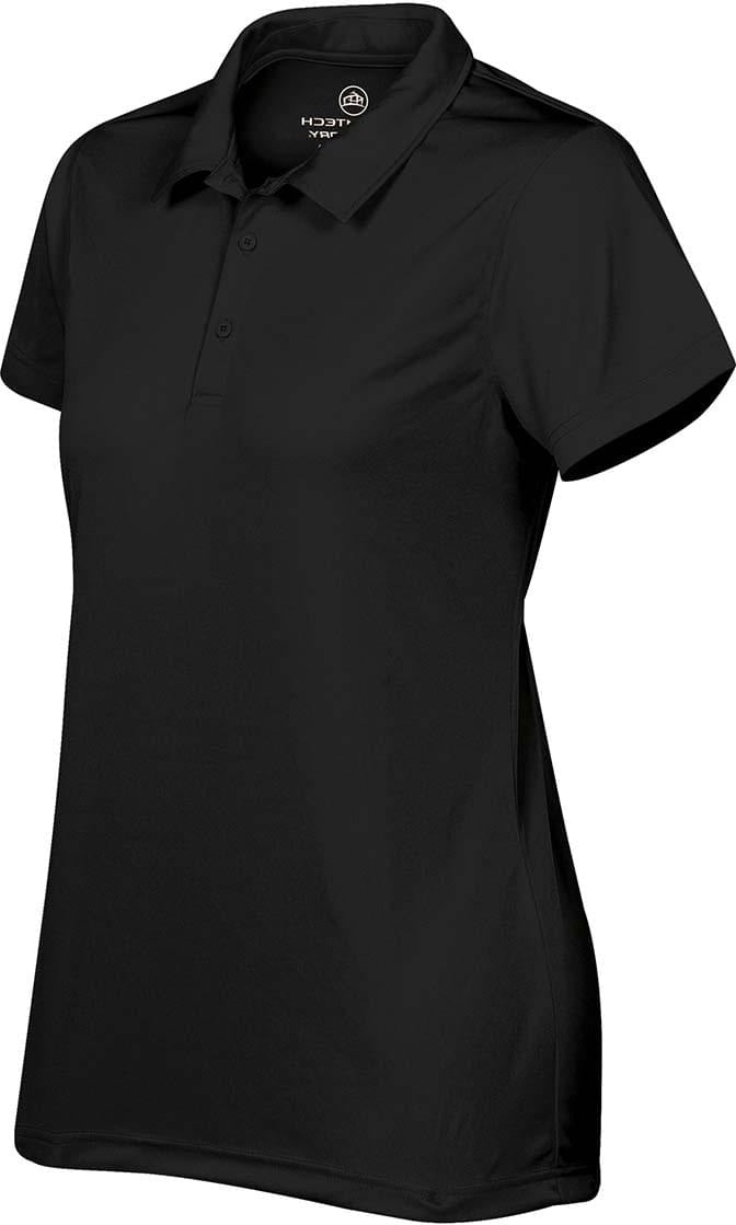 Stormtech Ps-1w Women’s Apollo H2x-dry Polo - Black