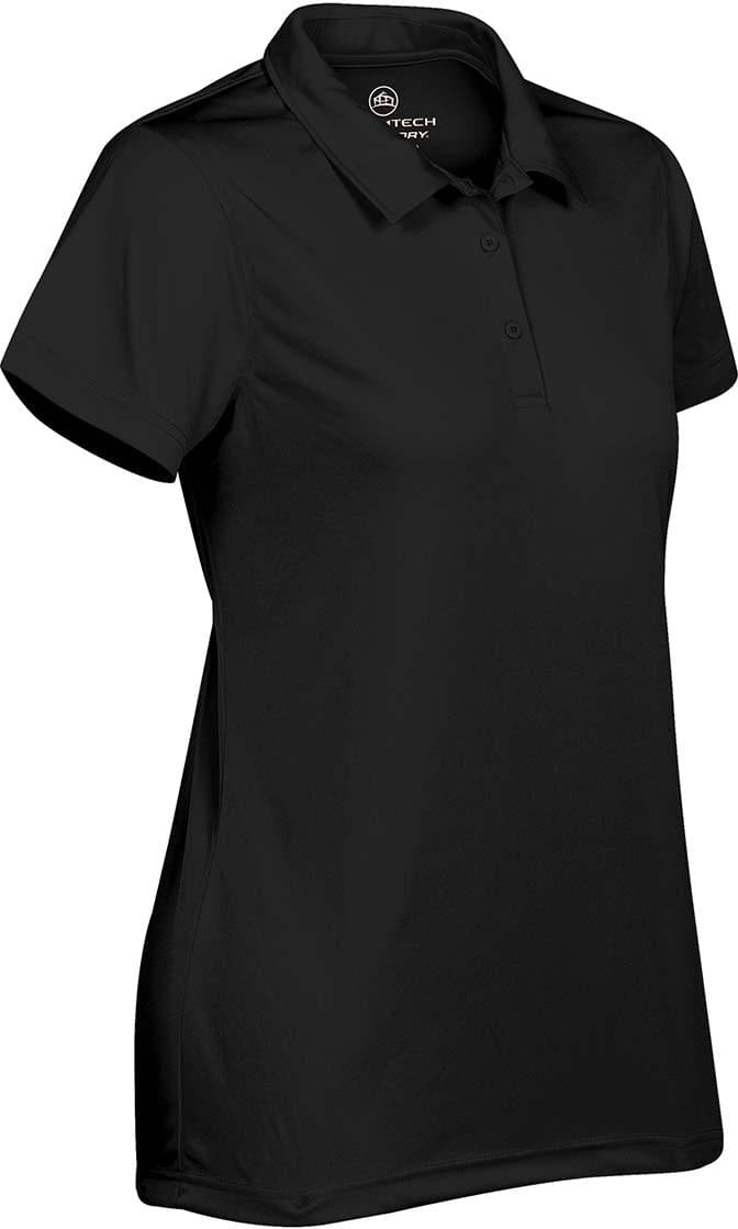 Stormtech Ps-1w Women’s Apollo H2x-dry Polo - Black