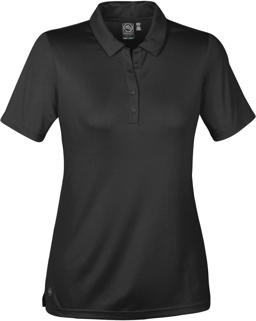 Stormtech Psl-1w Women’s Aurora Polo - Black - Ladies m