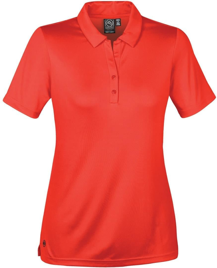 Stormtech Psl-1w Women’s Aurora Polo - Hot Red - Ladies Xs