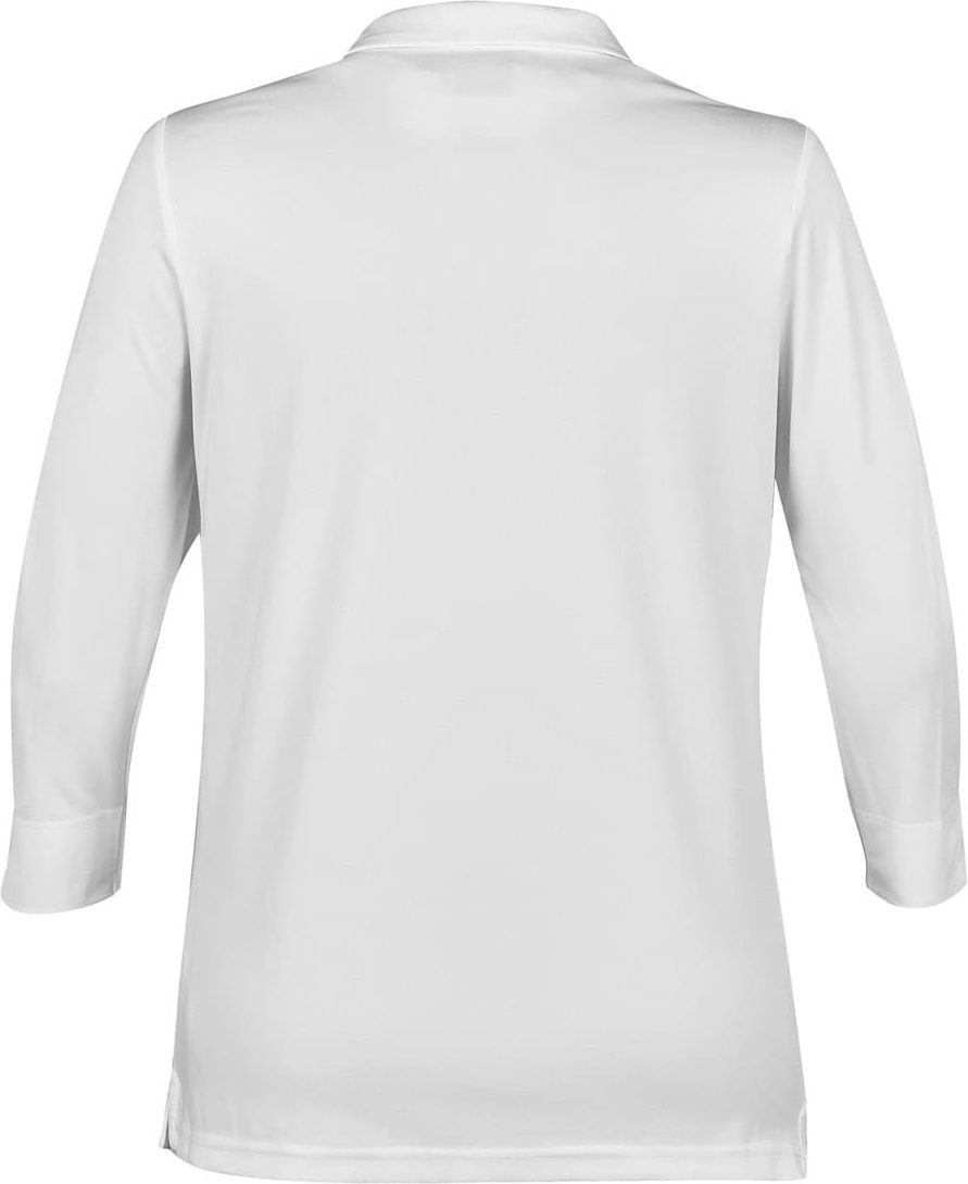 Stormtech Psl-2w Women’s Long Sleeve Aurora Polo - White - Ladies Xs