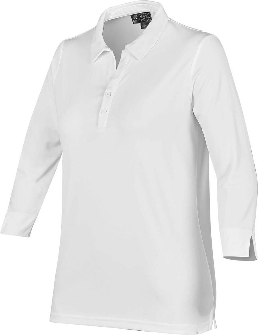 Stormtech Psl-2w Women’s Long Sleeve Aurora Polo - White
