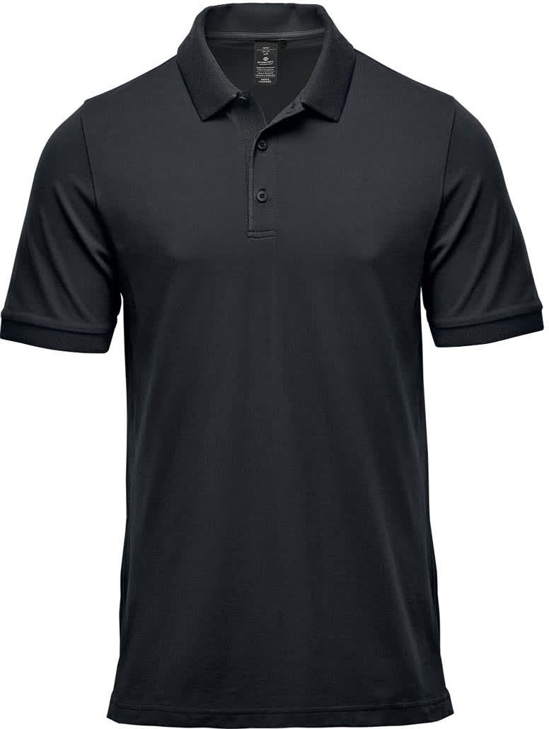 Stormtech Psx-2m Men’s Ferrera S/s Polo - Black - Adult s