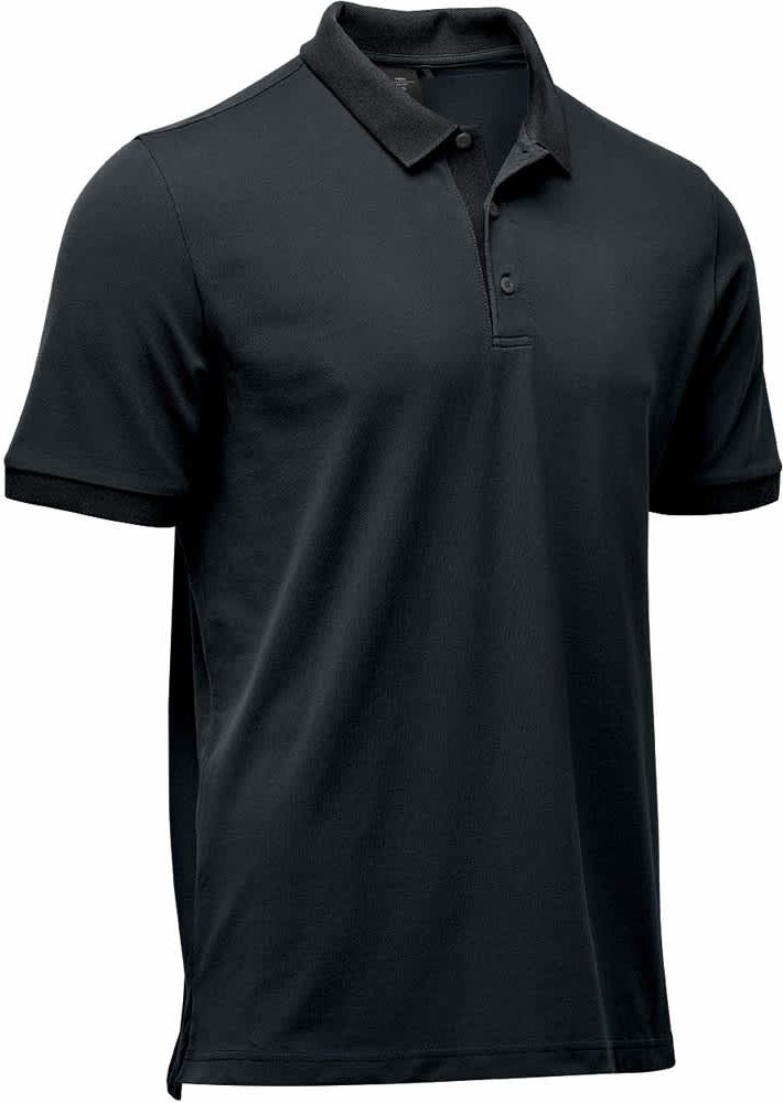 Stormtech Psx-2m Men’s Ferrera S/s Polo - Black