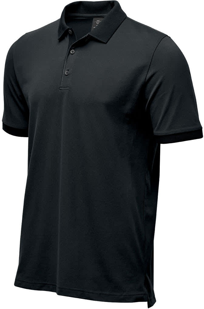Stormtech Psx-2m Men’s Ferrera S/s Polo - Black