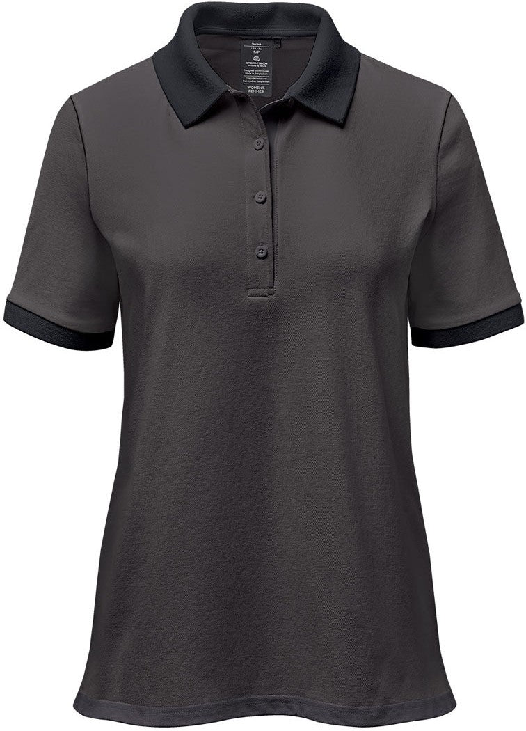 Stormtech Psx-2w Women’s Ferrera S/s Polo - Dolphin - Ladies Xs
