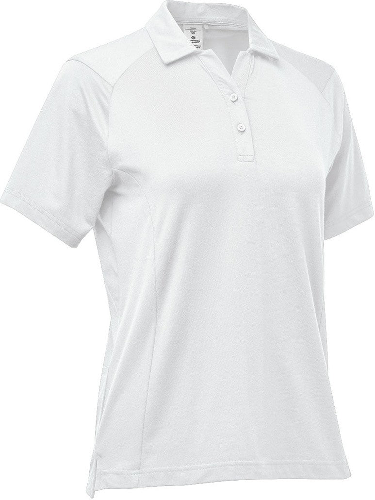 Stormtech Psx-3w Women’s Oasis S/s Polo - White