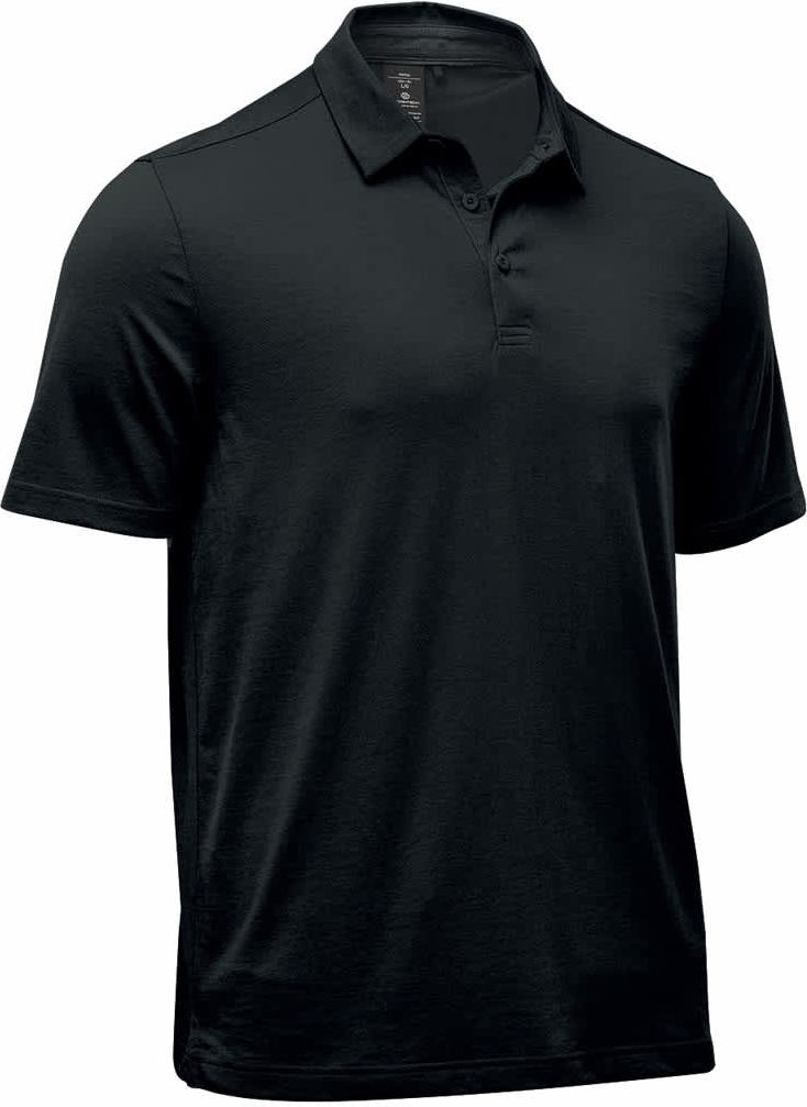 Stormtech Psx-4m Men’s Settebello S/s Polo - Black
