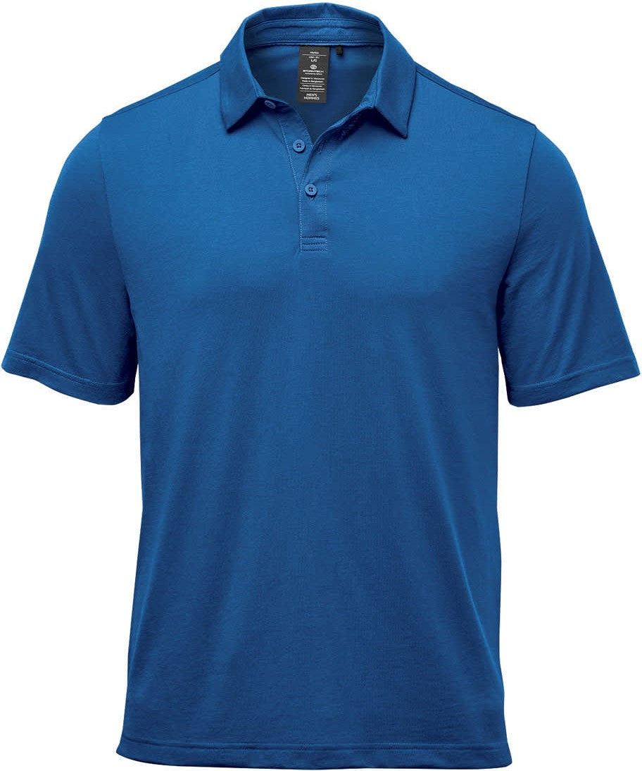 Stormtech Psx-4m Men’s Settebello S/s Polo - Classic Blue - Adult s