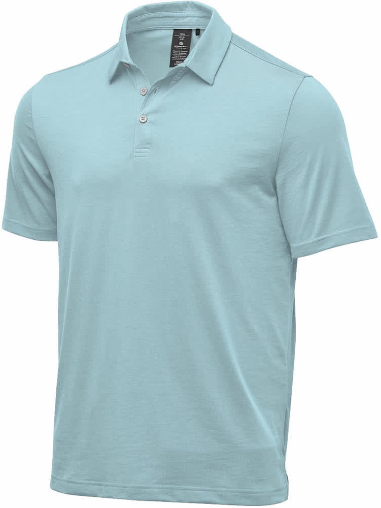 Stormtech Psx-4m Men’s Settebello S/s Polo - Ice Blue