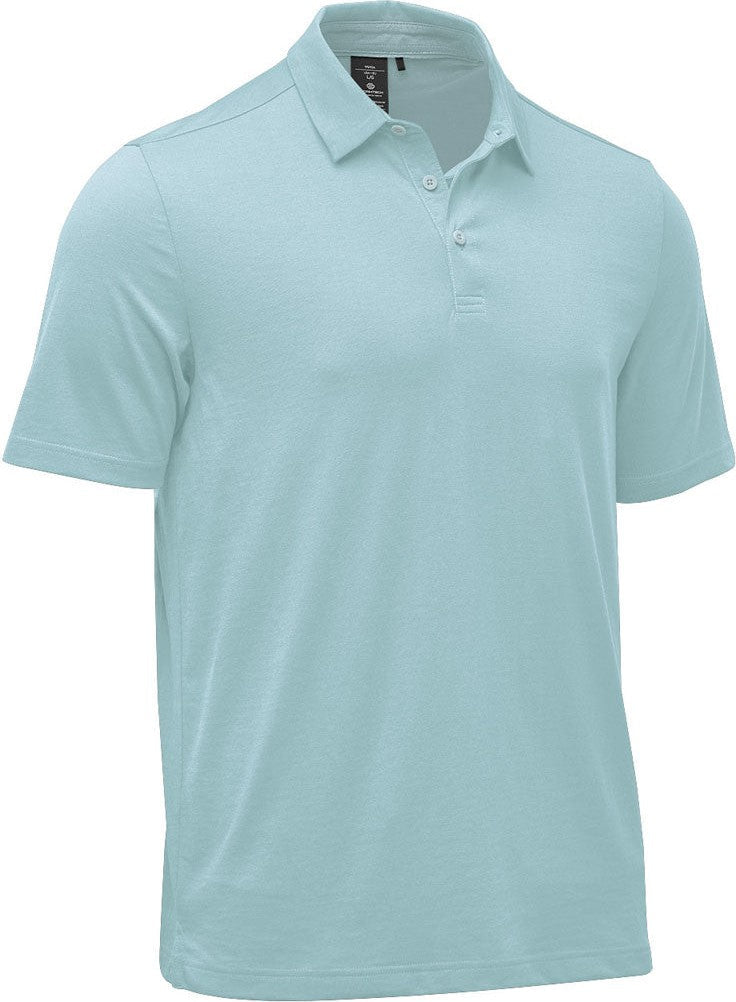Stormtech Psx-4m Men’s Settebello S/s Polo - Ice Blue