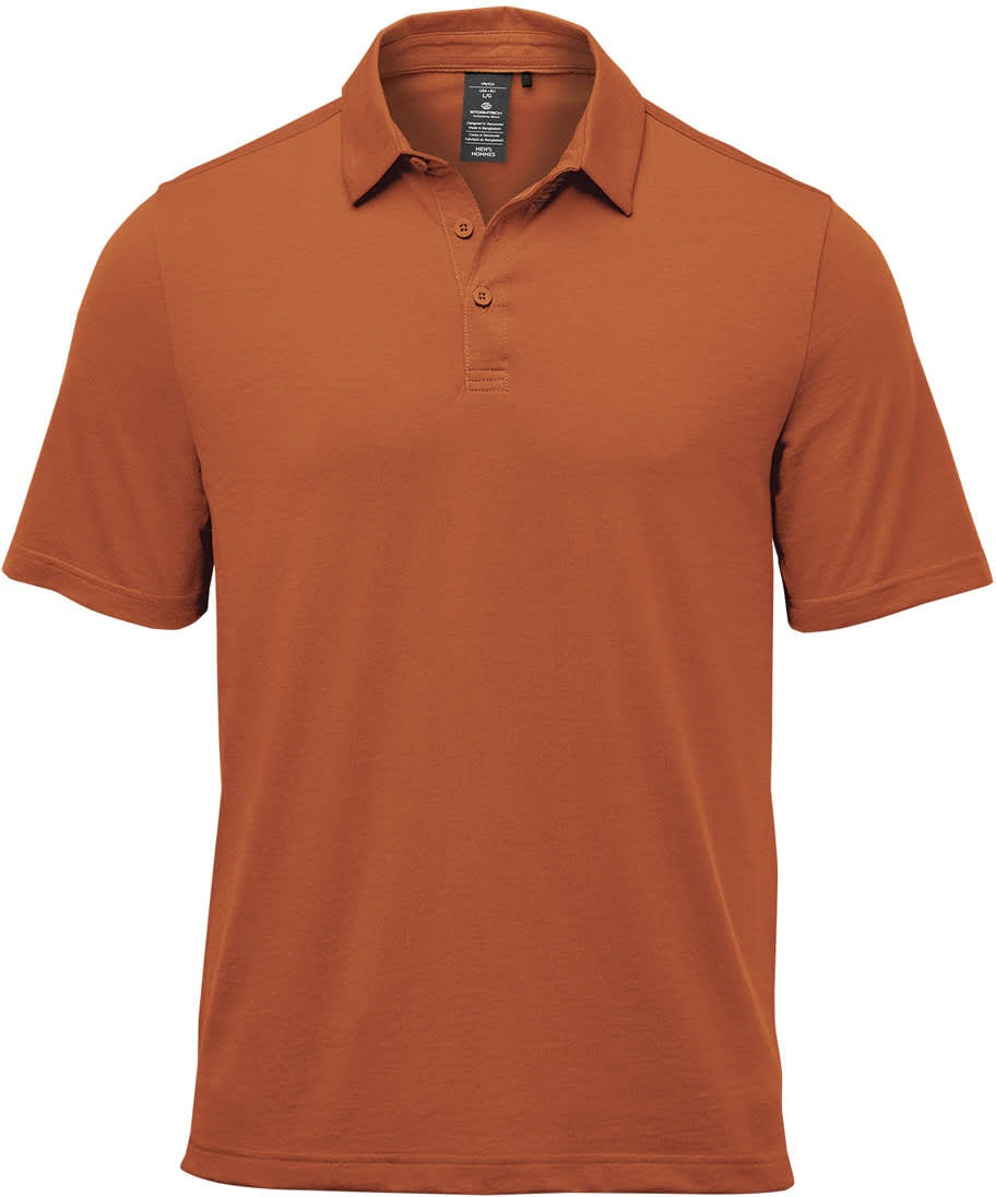 Stormtech Psx-4m Men’s Settebello S/s Polo - Rust - Adult s