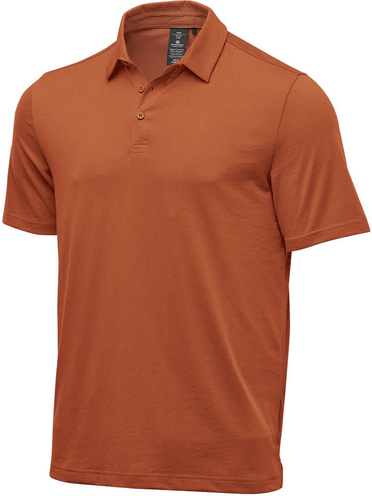 Stormtech Psx-4m Men’s Settebello S/s Polo - Rust