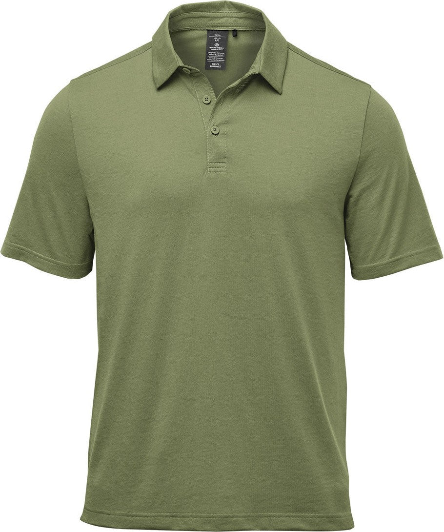 Stormtech Psx-4m Men’s Settebello S/s Polo - Sage Green - Adult s