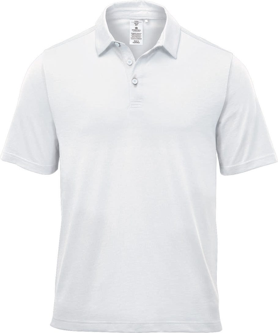 Stormtech Psx-4m Men’s Settebello S/s Polo - White - Adult s