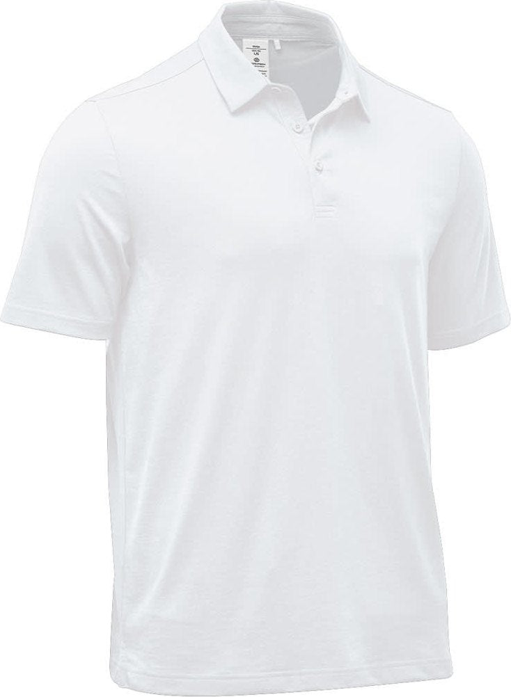 Stormtech Psx-4m Men’s Settebello S/s Polo - White