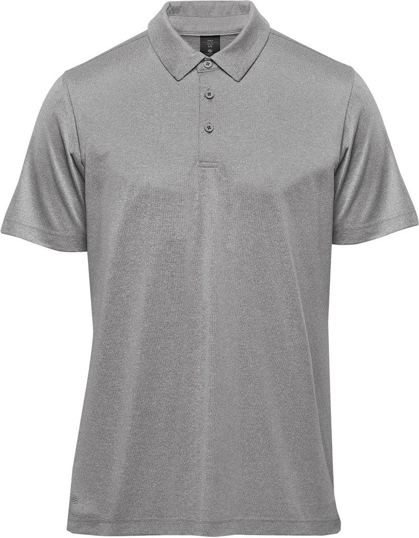 Stormtech Psx-5m Men’s Volante H2x-dry S/s Polo - Granite Heather - Adult s