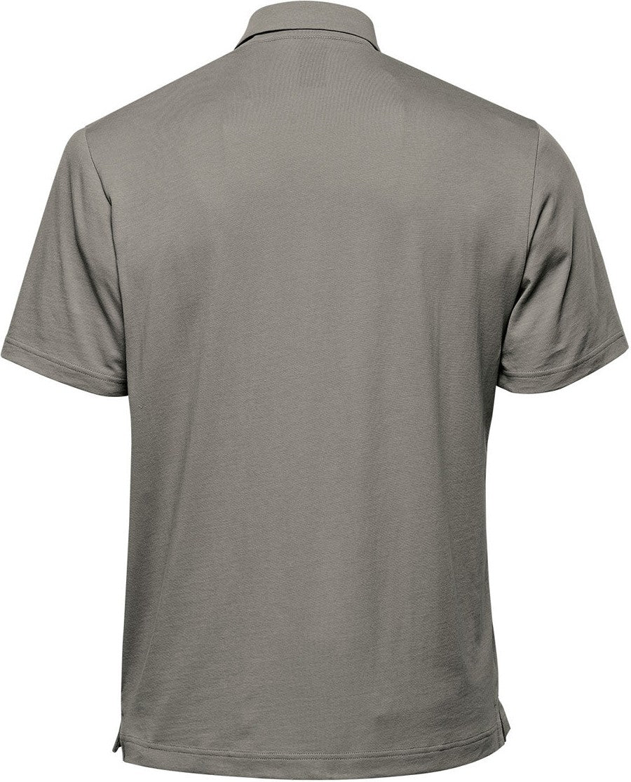 Stormtech Psx-6m Men’s Nevada S/s Micro Pique Polo - Granite - Adult s