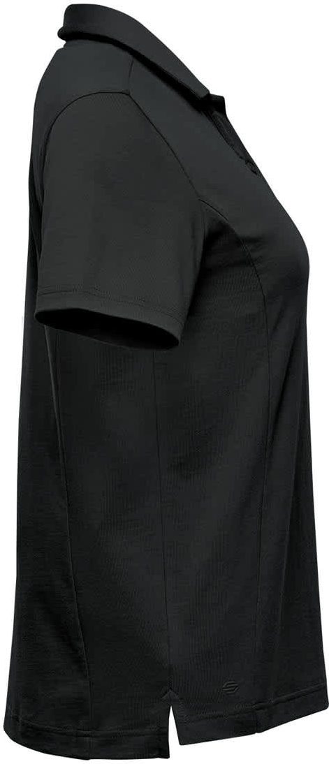 Stormtech Psx-6w Women’s Nevada S/s Micro Pique Polo - Black