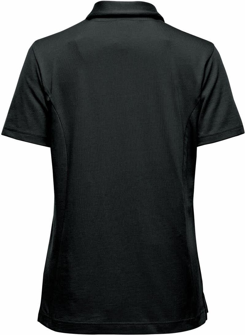 Stormtech Psx-6w Women’s Nevada S/s Micro Pique Polo - Black - Ladies Xs