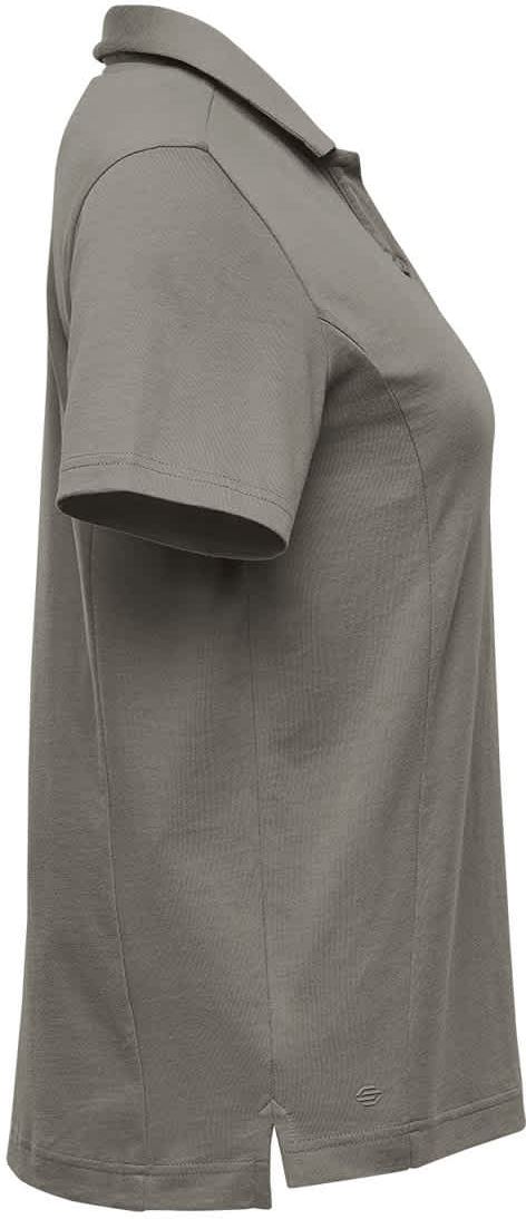 Stormtech Psx-6w Women’s Nevada S/s Micro Pique Polo - Granite
