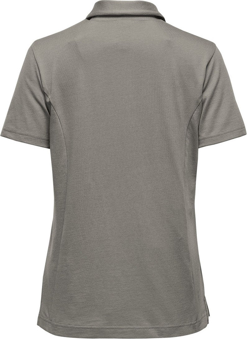 Stormtech Psx-6w Women’s Nevada S/s Micro Pique Polo - Granite
