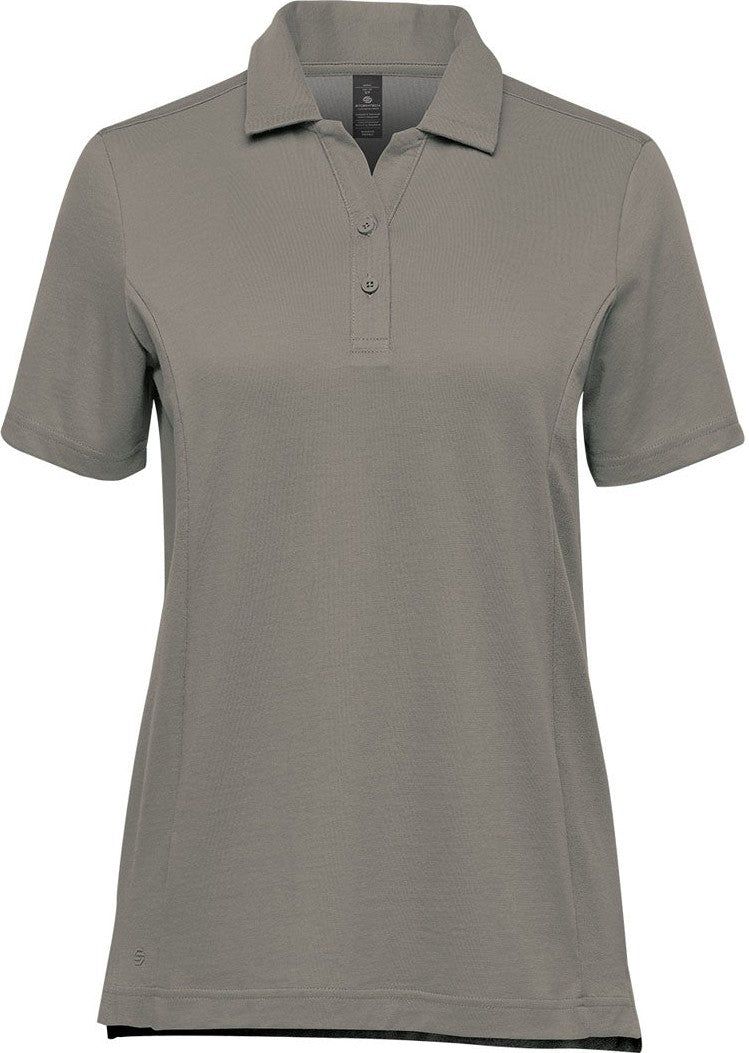 Stormtech Psx-6w Women’s Nevada S/s Micro Pique Polo - Granite - Ladies Xs