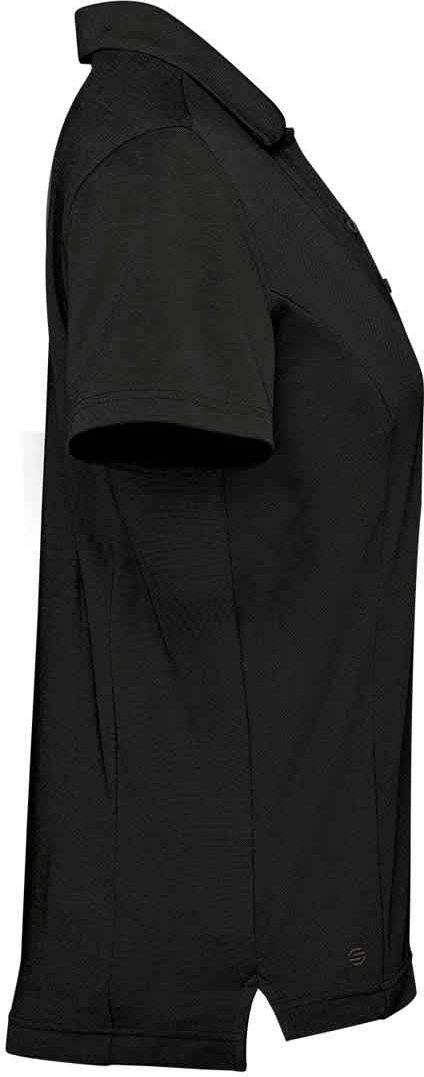 Stormtech Psx-7w Women’s Sonora H2x-dry S/s Polo - Black