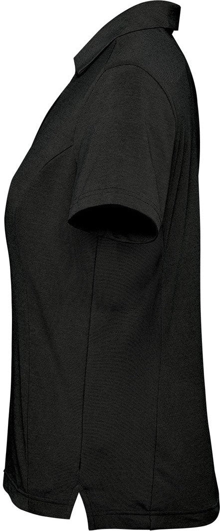 Stormtech Psx-7w Women’s Sonora H2x-dry S/s Polo - Black