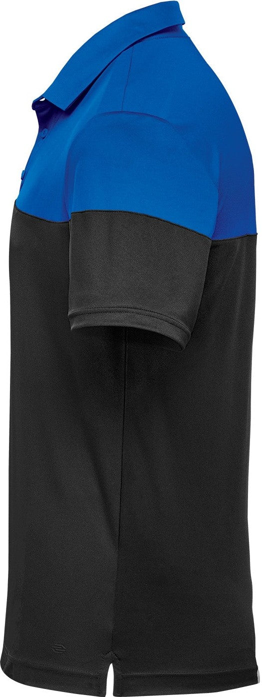 Stormtech Psx-9m Men’s Monterey Two-tone S/s Polo - Royal Blue - Black