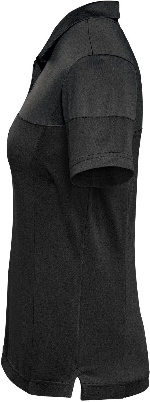 Stormtech Psx-9w Women’s Monterey Two-tone S/s Polo - Granite Black