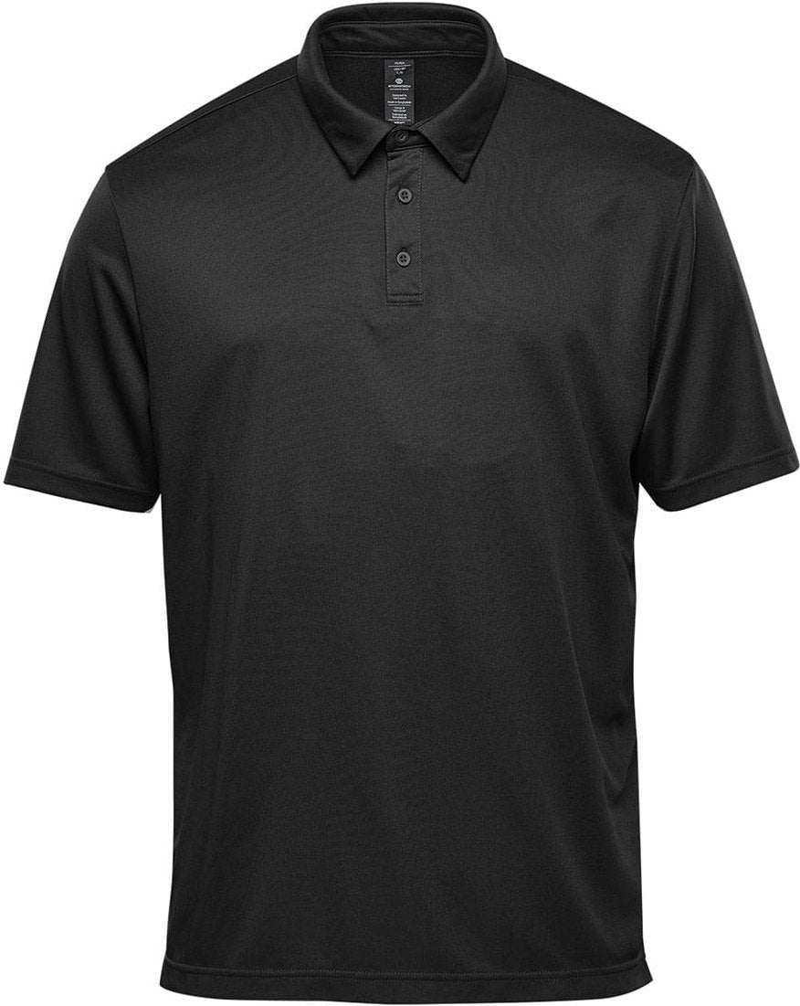 Stormtech Pts-1 Men’s Treeline Performance Short Sleeve Polo - Black - Adult s