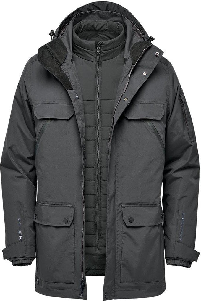 Stormtech Pxr-2 Men’s Fairbanks 5-in-1 Jacket - Graphite - Adult s