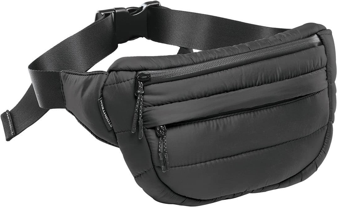 Stormtech Qbx-2 Stavanger Quilted Waist Bag - Black