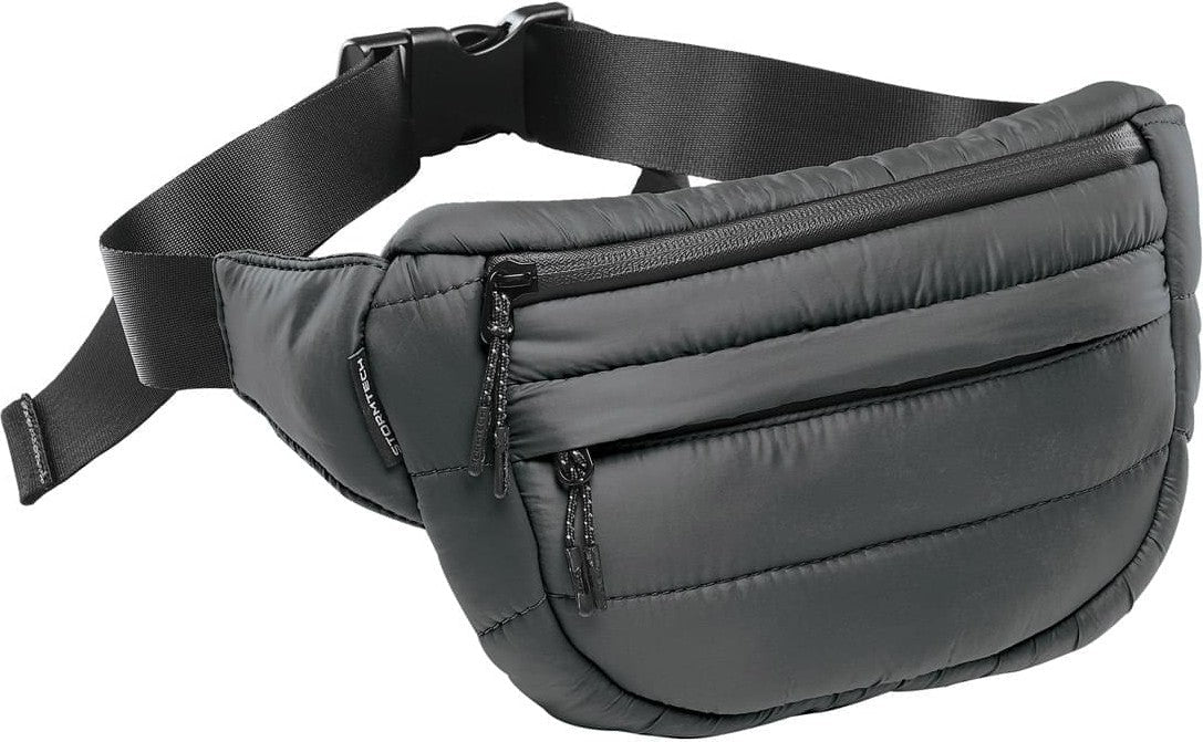 Stormtech Qbx-2 Stavanger Quilted Waist Bag - Graphite