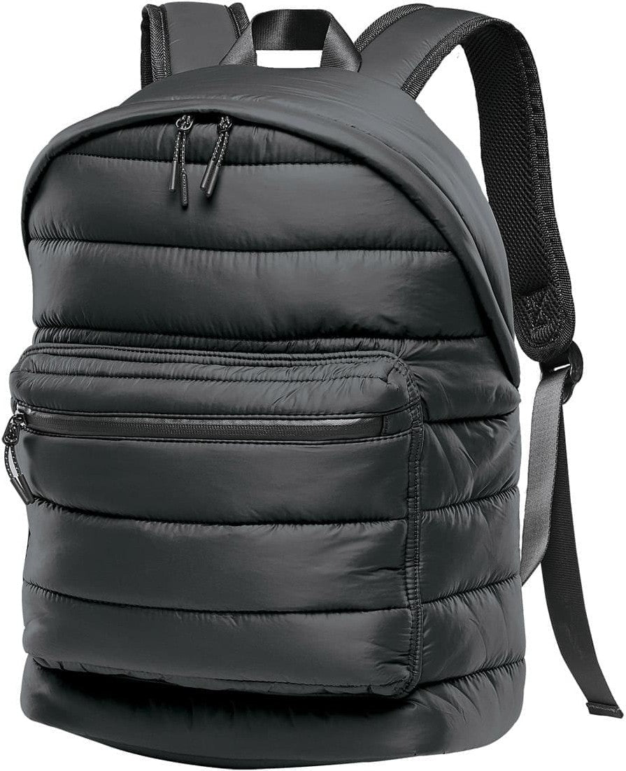 Stormtech Qbx-3 Stavanger Quilted Backpack 16 - Black