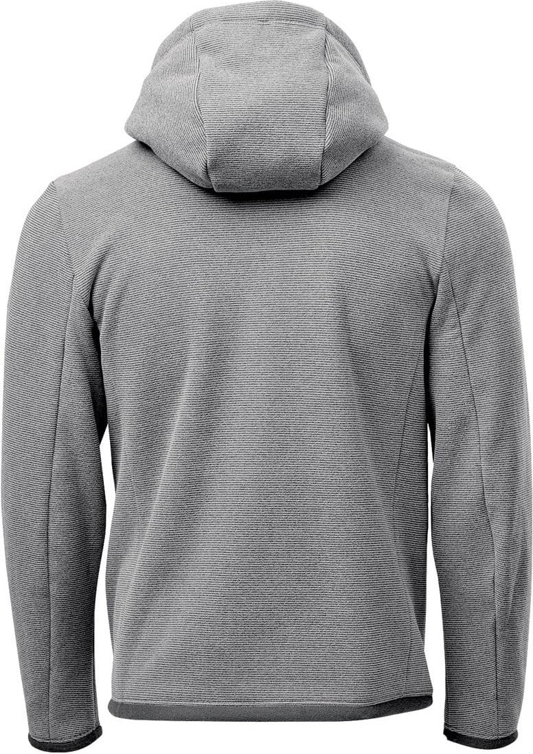 Stormtech Qmx-1 Men’s Medusa Fleece Hoody - Zinc Stripe