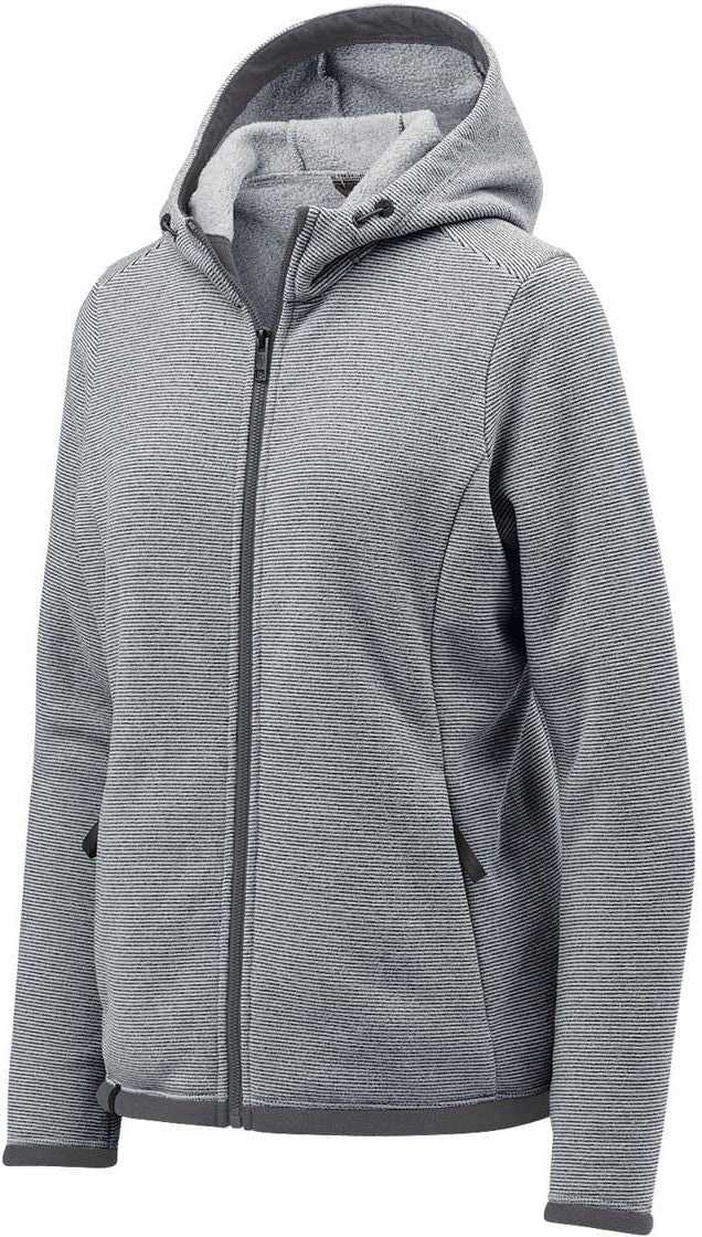 Stormtech Qmx-1w Women’s Medusa Fleece Hoody - Zinc Stripe
