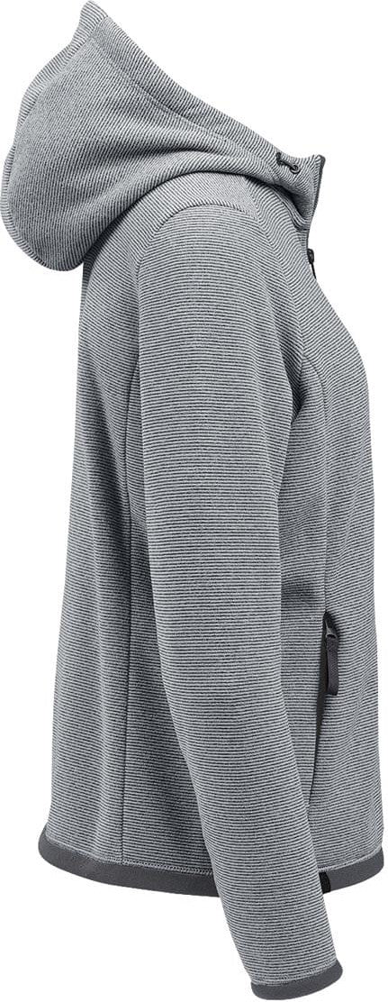 Stormtech Qmx-1w Women’s Medusa Fleece Hoody - Zinc Stripe
