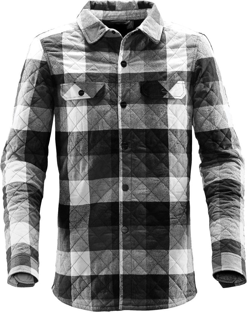 Stormtech Qpx-1 Men’s North Beach Shacket - Black Dolphin - Adult s