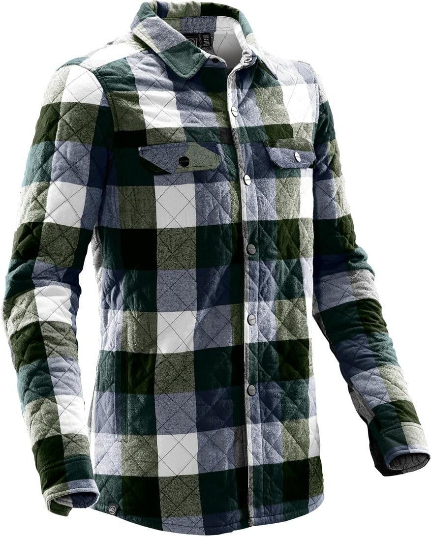 Stormtech Qpx-1 Men’s North Beach Shacket - Earth Navy