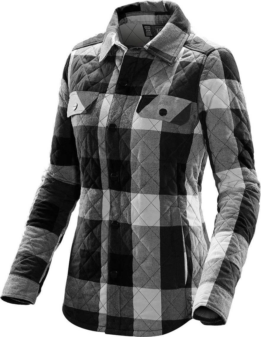 Stormtech Qpx-1w Women’s North Beach Shacket - Black Dolphin