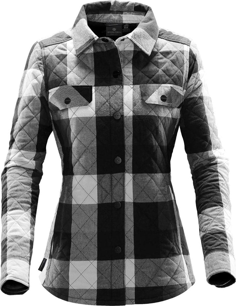 Stormtech Qpx-1w Women’s North Beach Shacket - Black Dolphin - Ladies Xs