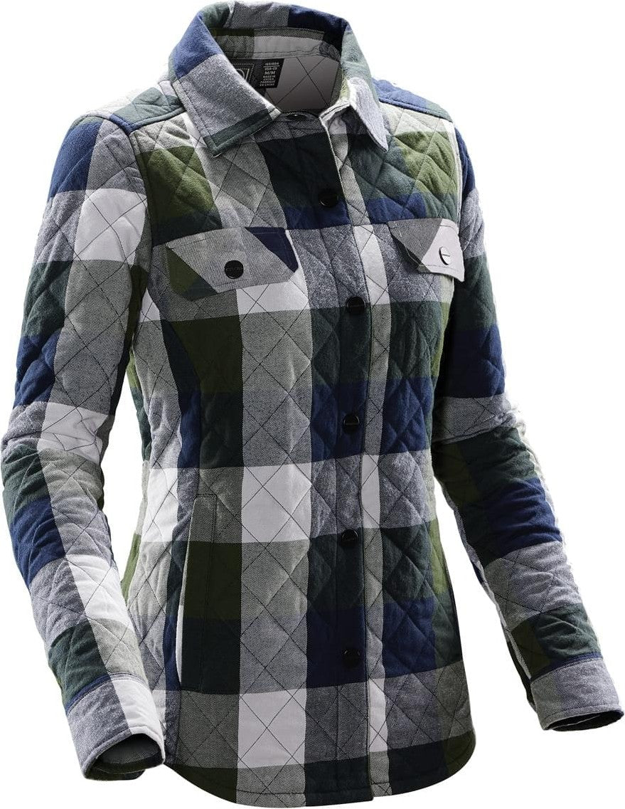 Stormtech Qpx-1w Women’s North Beach Shacket - Earth Navy