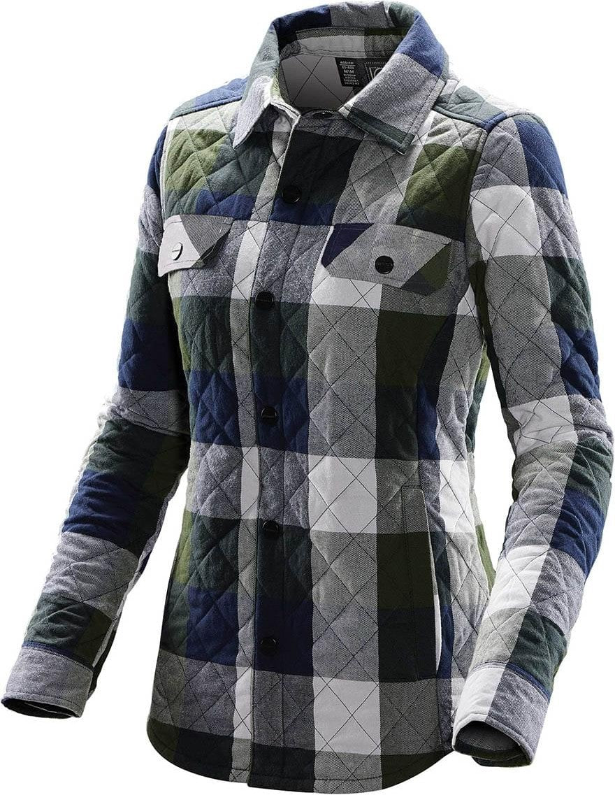Stormtech Qpx-1w Women’s North Beach Shacket - Earth Navy