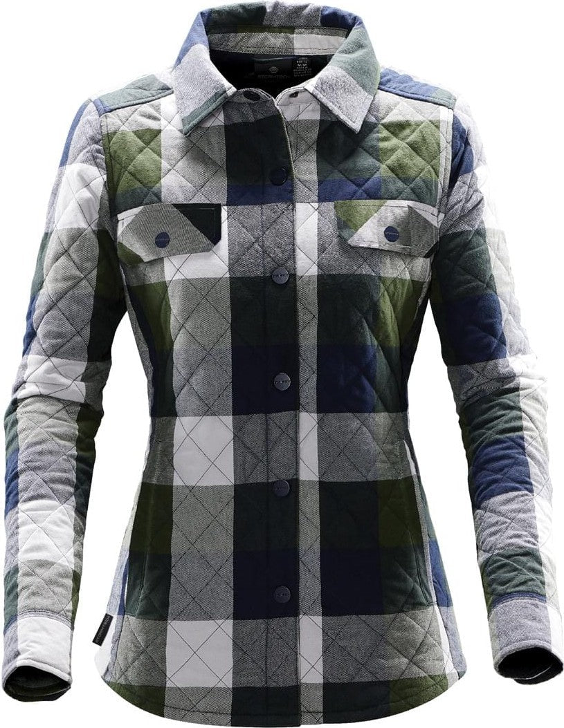 Stormtech Qpx-1w Women’s North Beach Shacket - Earth Navy - Ladies Xs