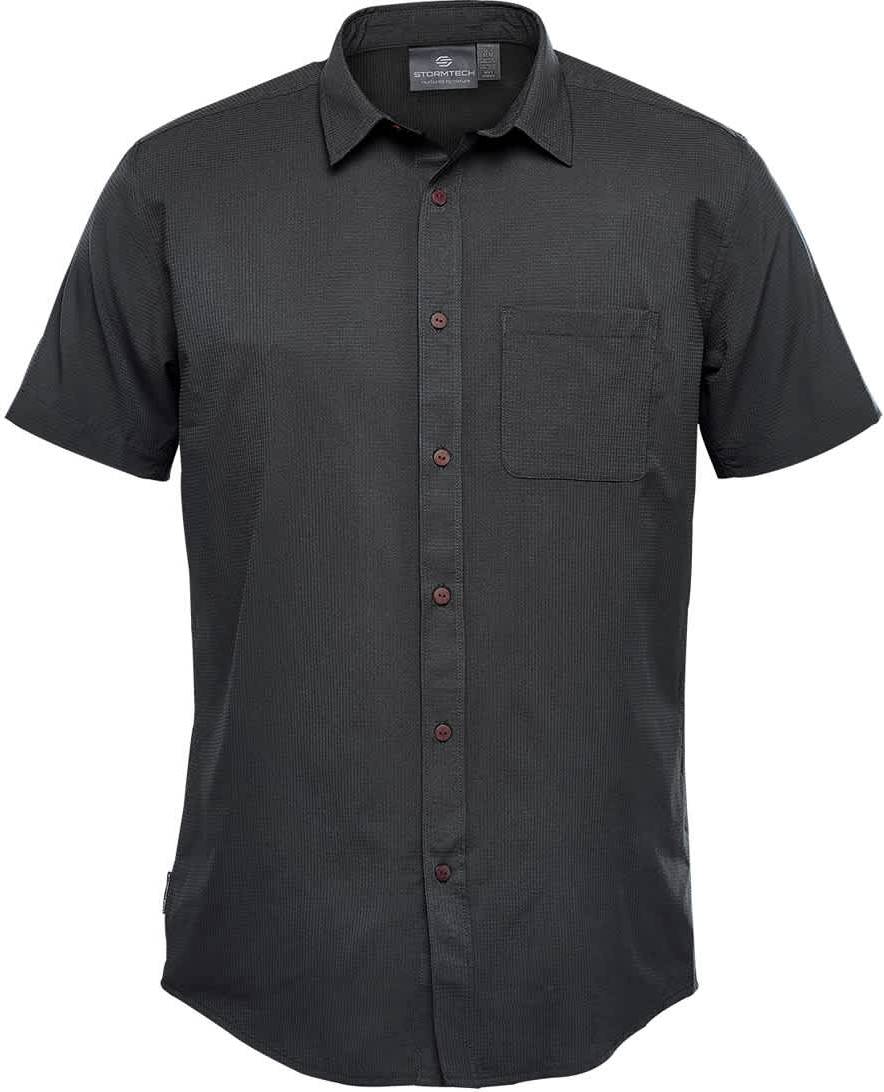 Stormtech Qrt-1 Men’s Azores Quick Dry Shirt - Black - Adult s